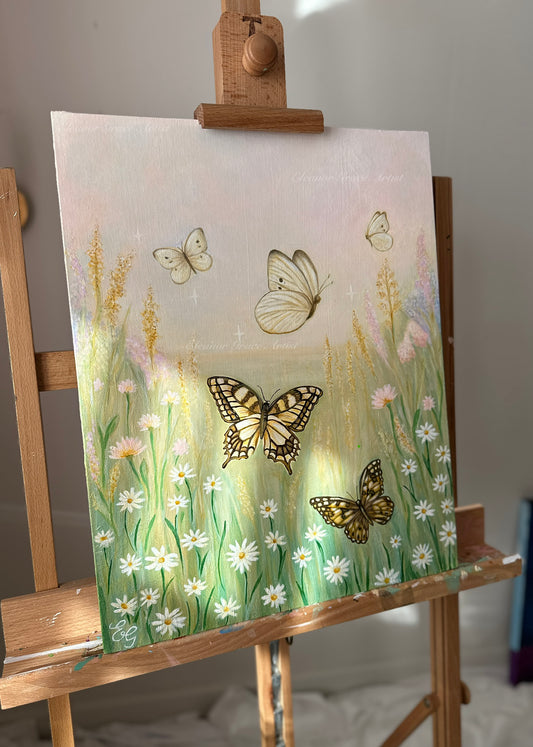 Butterfly Meadow - Original Painting