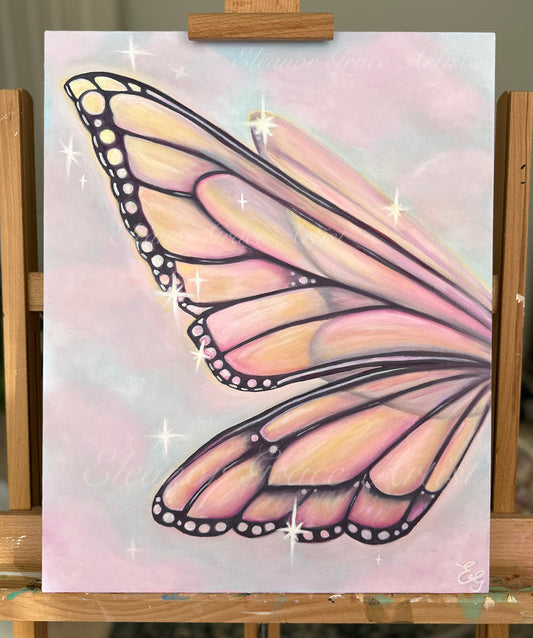 'Faerie wings' Original painting